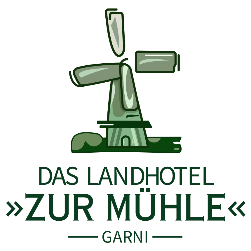 Das Landhotel Zur Mühle Garni – Original-Logo