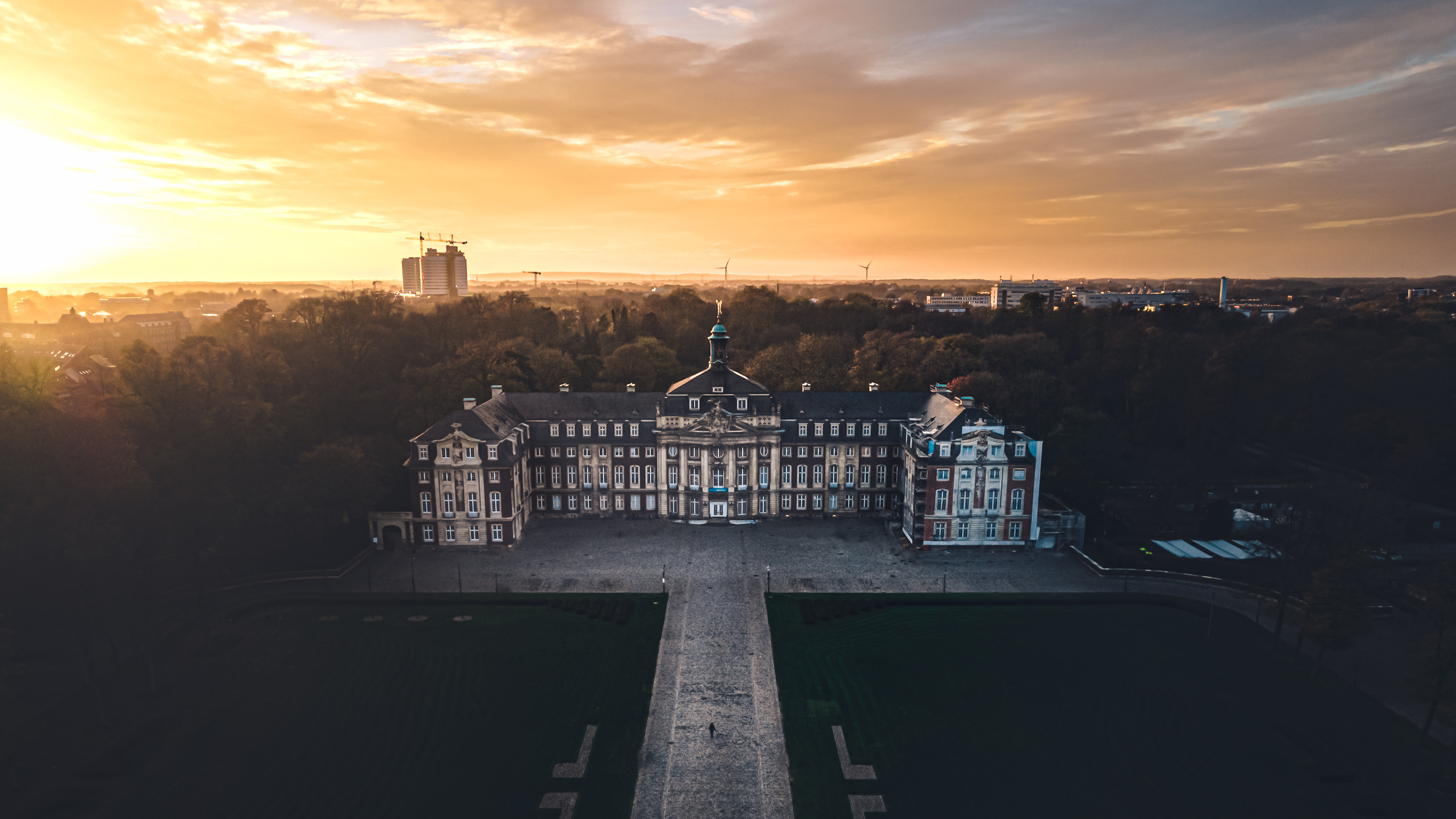 Panoramablick über Münster