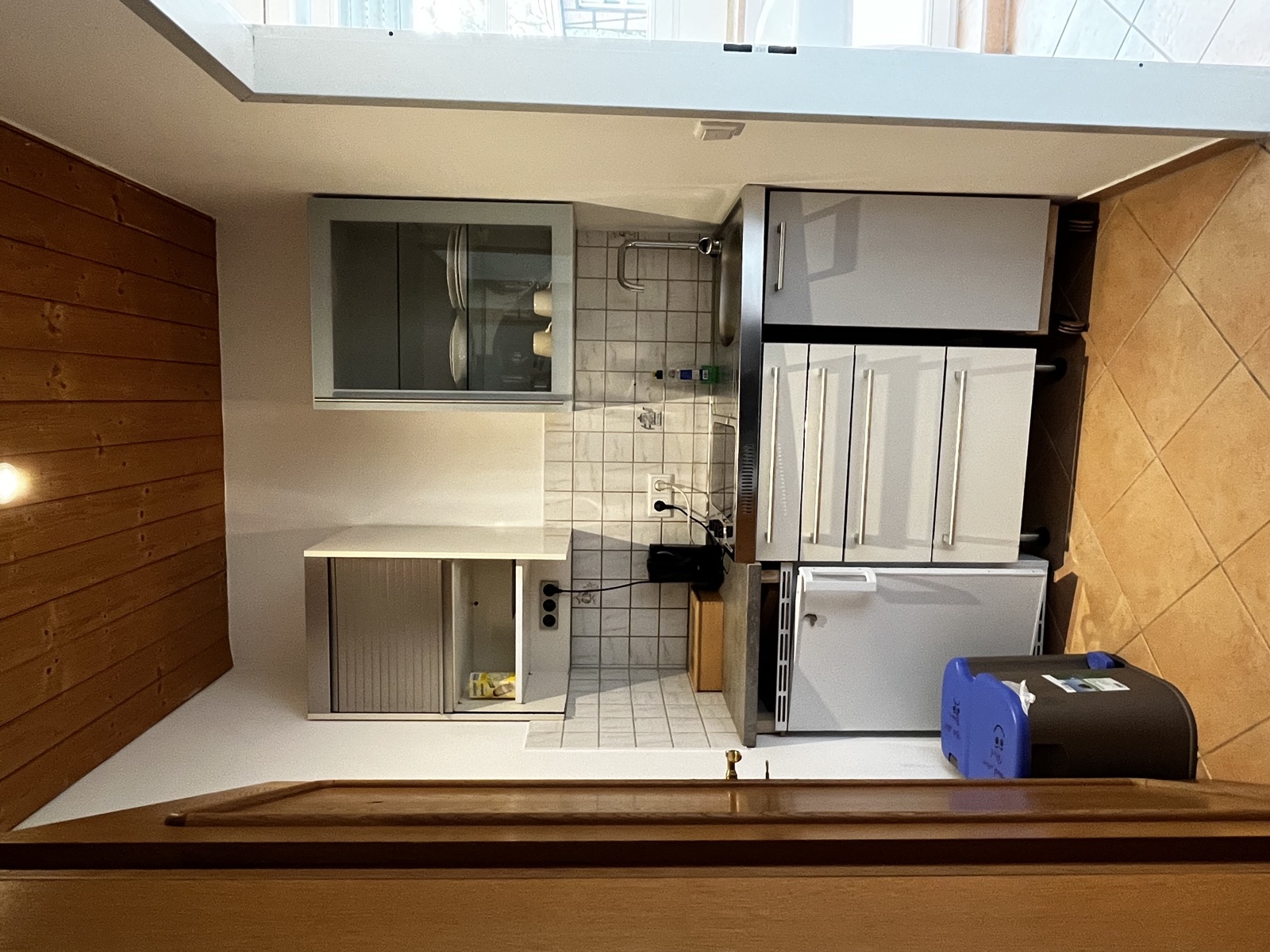 Kleine Küchenzeile in Zimmer 6
